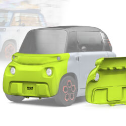 Car Front Bumper (Parachoques) - Plastic Injection & Molds - MOLDIT Industries