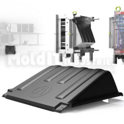 Battery Cover (Tampa de bateria) - Plastic Injection & Molds - MOLDIT Industries
