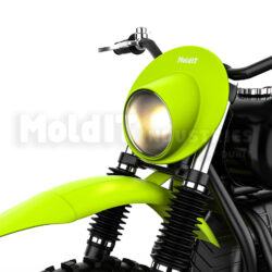 Motorcycle mudgurad and beacon part - Plastic Injection & Molds - MOLDIT Industries